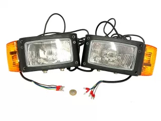 Wesem headlight, pair (used, very good condition) (1)